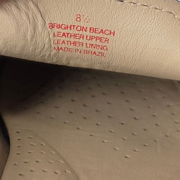 MARC JOSEPH N.Y. WOMEN'S BRIGHTON BEACH BLACK LEATHER PENNY LOAFER MULE SIZE 8.5 - Picture 6 of 11